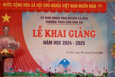 HÌNH ẢNH LỄ KHAI GIẢNG NĂM HỌC 2024-2025